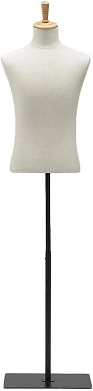CONGRUI Tailors Dummy Mannequin for Sewing Male Tailor Bust Fashion Designer Dress Model Show Professional