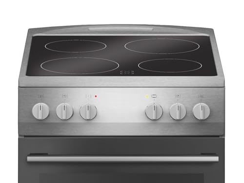 Foto von Amica SHC 11595 E Standherd Cerankochfeld 50cm Edelstahl Steam Clean