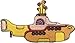 The Beatles Yellow Sub Submarine Embroidered iron on Patch