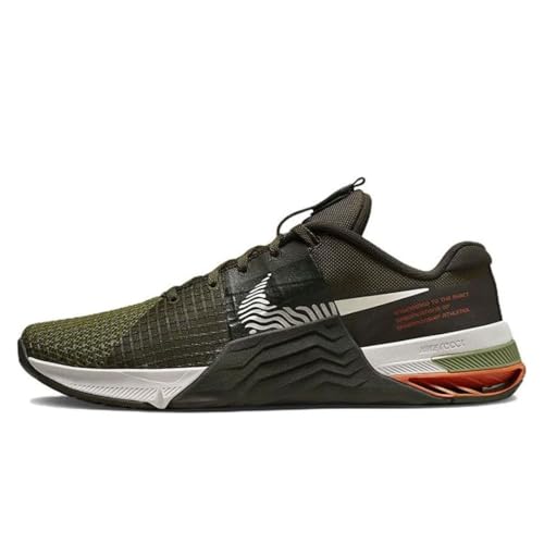 NIKE Metcon 8 Chaussures de sport pour homme, Cargo Kaki Light Bone Sequoia, 41 EU