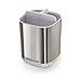Joseph Joseph EasyStore Stainless-Steel Toothbrush Holder Bathroom Storage Organizer Caddy, Small