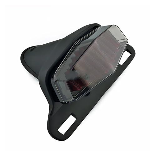 Feu arrière LED pour Cafe Racer avec support de plaque Lucas style vintage