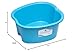 AllSett Health Foot Soaking Bath Basin – Large Size for Soaking Feet | Pedicure and Massager Tub for at Home Spa Treatment | Callus, Fungus, Dead Skin Remover, Blue