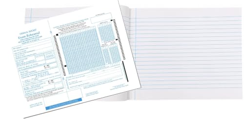 Image of Oswaal CBSE Class 12 Exam Practice Answer Booklet (Pack of 5) | Official Horizontal Format, 22x27.5 cm | 42 Single Line Ruled Pages | Ideal for Class 12 Board Exams & Pre-Boards Preparation