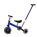 🧸【Polyvalent-en-1】Tricycle multifonctionnel pour enfants d'âges différents, créez le meilleur compagnon de jeu pour les enfants de 1 à 5 ans! Configuration correspondante détachable transformée en 3 modes: modèle de poussée auxiliaire; Modèle freeride; Modèle Walker à deux roues. Un merveilleux cadeau d'anniversaire pour les enfants!