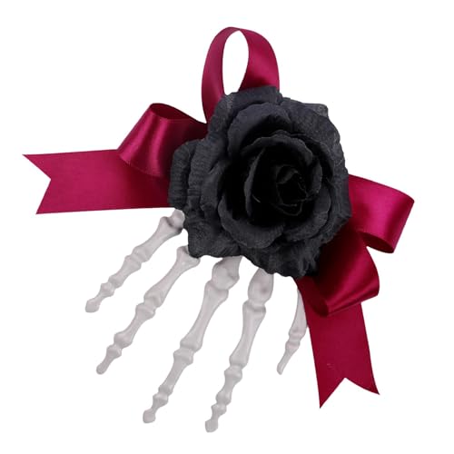 ☼Stile festoso per i capelli: migliora il tuo completo di Halloween con questi fermagli per capelli a mano scheletro, progettati per aggiungere un tocco giocoso e creare un'atmosfera vivace alle feste e agli eventi familiari.