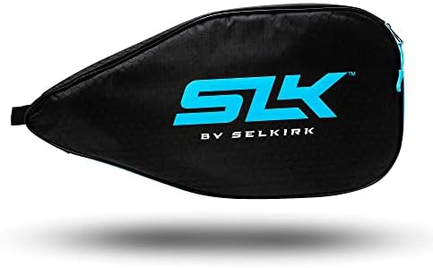SLK by Selkirk Pickleball Paddle Case | Durable Material Pickleball Cover for Paddles | Fits all Pickleball Paddle Shapes and Sizes | Pickleball Accessories for Pickleball Equipment | Black & Blue