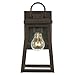 Generation Lighting 1-Light Founders Outdoor Wall Lamp (Antique Bronze) 8648401-71 | Outdoor Lights Make Charming Wall Lamps for Outdoor Decor | Wall Light Fixture Can Use A19 LED Light Bulbs