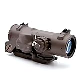 Riflescope 1x-4x Fixed Dual Purpose Scope Red Illuminated...