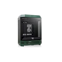 Amazon | Thermaltake The Tower 600 Racing Green 3面強化ガラス