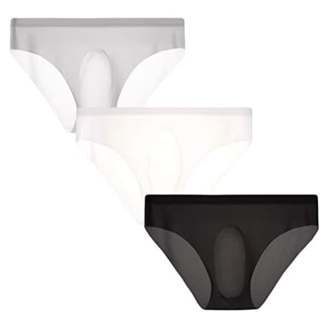 KHUFUZI Sous-vêtements Hommes Ice Silk Cover