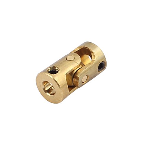Aexit 3.0mm to Electrical equipment 3.0mm Inner Dia Rotatable Universal Metal U Joint Coupler