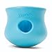 West Paw Zogoflex Toppl Interactive Treat Dispensing Dog Puzzle Play Toy, 100% Guaranteed Tough, It Floats!, Made in USA, Large, Aqua