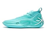 LI-NING Way of Wade 11 Men Basketball Shoes Lining Anti-Slip Professional Shock Absorption Sneakers Sports Shoes Cyan US 10