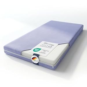 MSS e.K. Roll-Matratze Easy Active 200x70x11 cm H3 Bezug Blau Schaumstoff