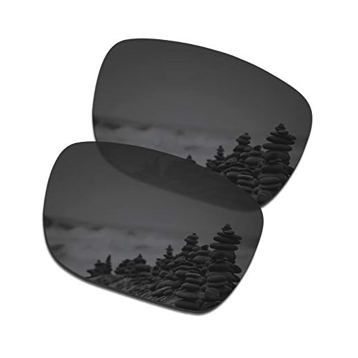 SmartVLT Lentes de reposição masculinas para óculos de sol Oakley Holbrook XL OO9417 - 12 opções, Stealth Black, Tamanho �nico
