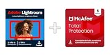 Adobe Photoshop Lightroom Including 1TB Cloud Memory & McAfee Total Protection 2026 (Renovación automática) | 6 Dispositivos │ 12 Meses | Descarga digital