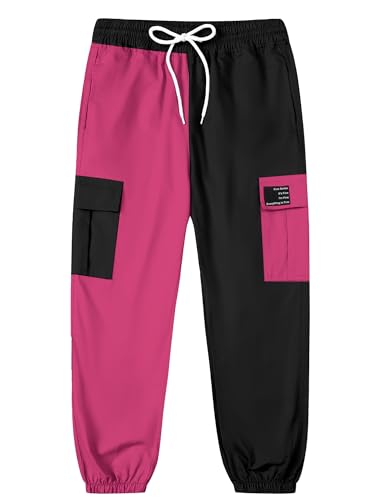 Image of SANGTREE Girls & Womens Drawstring Cargo Jogger Pants,3 Years - Women 3XL