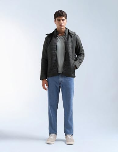 Image of Flying Machine Corp Slay Puffer Hooded Jacket
