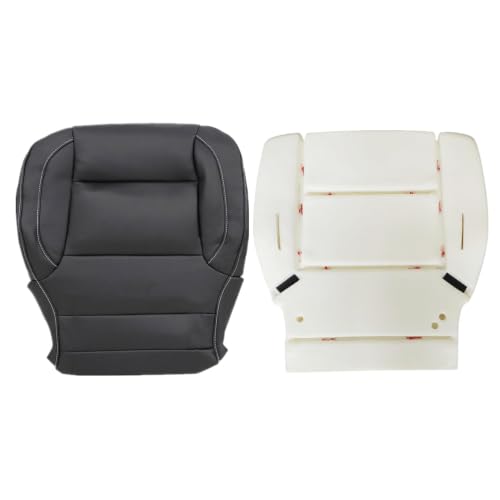 Housse cuir noir conducteur et mousse premium Silverado Sierra 14-19