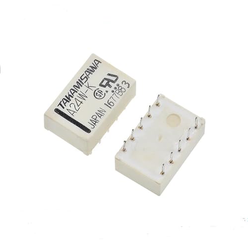 Relais A24W-K A24WK 24VDC DC24V 24V 1A 10PIN pour circuit imprimé
