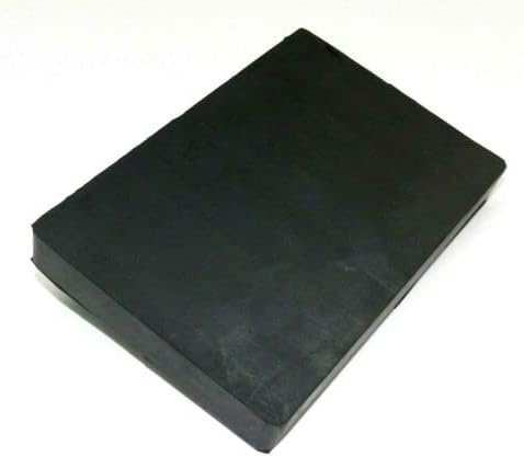 JTS Jewelers Rubber Bench Block Rubber Dapping Block Work Forming Non Marring 4"x 6"