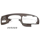 G-PLUS Dash Pad Bezel Graphite Compatible with Ford F150 /Ford Expedition 1997-2003 Brown