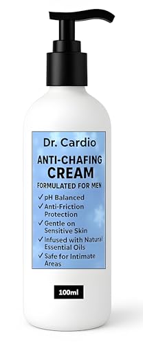 Dr. Cardio Anti Chafing Cream for Men | Sweat & Friction Protecti...