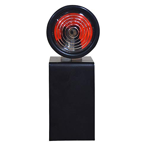 Feux de style majordome noir 12V pour la restauration de tracteur Nuffield et Case - 3