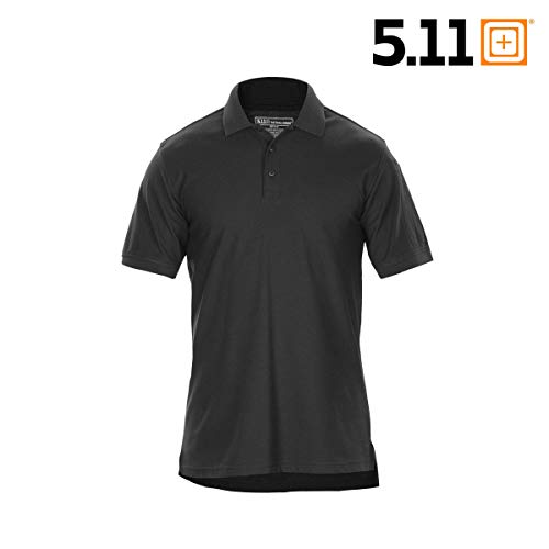 5.11 Tactical Utility Short Sleeve Polo Shirt, Poly-Cotton Fabric, Wrinkle Resistant, Style 41180
