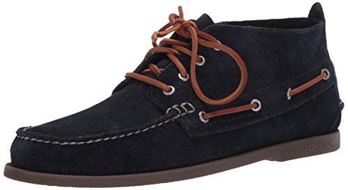 Sperry Men's Authentic Original Chukka Boot, Navy Suede, 10.5 #TOP13