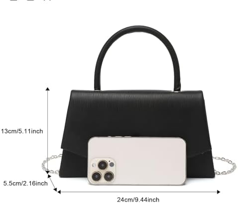 kiss me Evening Handbag Leather Envelope Clutch Purse