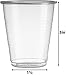 Framo 5 Oz Clear Plastic Cups, for Any Occasion, Disposable Transparent Ice Tea, Juice, Soda, and Coffee Glasses for Party, Picnic, BBQ, Travel, and Events (300)