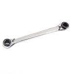 4 in 1 Reversible Ring Ratchet Spanner Double Twin Ended 16-19mm