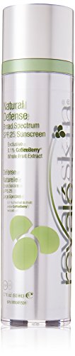 Revaleskin Natural Defense SPF 25 Broad Spectrum Sunscreen, 1.7 Fluid Ounce