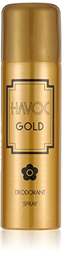 Havoc Gold Deodorant Spray - For Men(150 ml)