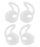 Earplus Earpod Cover for Apple AirPods -Secure Fit Grip Compatible with iPod Touch,iPhone 5, and iPhone 6 Earphone Earbuds Headphones - Perfect for Running Exercise Gym and Sports (2Pairs-White)