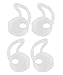 Earplus Earpod Cover for Apple EarPods - Secure Fit Grip Compatible with iPod touch,iPhone 5, and iPhone 6 Earphone Earbuds Headphones - Perfect For Running Exercise Gym and Sports (2Pairs-White)