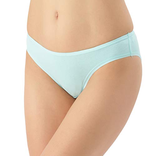 Image of Amante Solid Low Rise Cotton Bikini Panty Pack(Pack of 3)