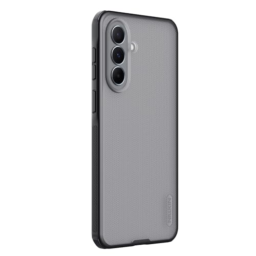 Image of Nilkin Slim Matte Series case for Samsung Galaxy A57, Shockproof and Scratch-Resistant, Lightweight Case (Transparent Black, A57)