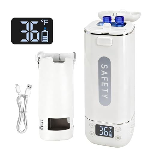 Rechargeable TSA Insulin Cooler with USB, 1–6 Pens, 35–68°F