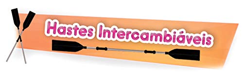 Par De Remos Alumínio 1,28m Mor