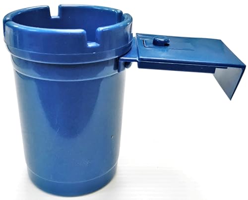 HHB Eclipse cup holder ashtray with removable arm, color picked at random. Each order include i cup. (Blue)
