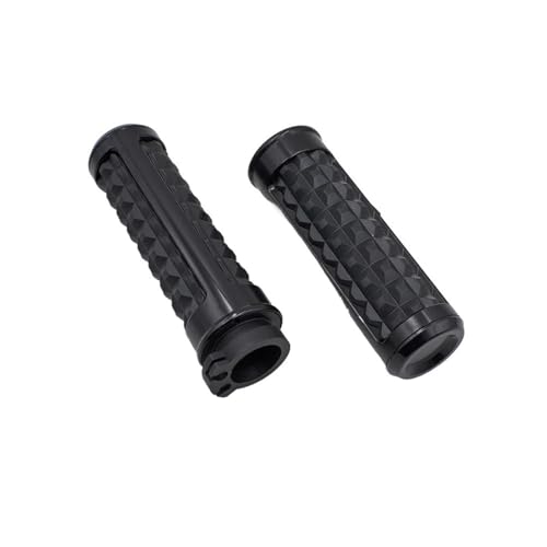 Poignées guidon moto universelles noires 25 mm pour protection de guidon moto