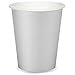 Paper Hot & Cold Cups 9oz 24/Pkg-Shimmering Silver