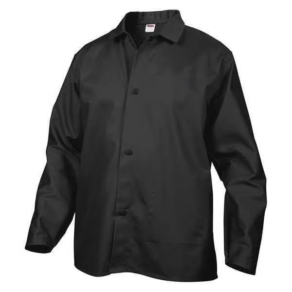 MOLLIFII Welding Jacket, Black, L, 33 in. L, Mfr: KH808L-A