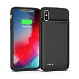 Smiphee Battery Case for iPhone X/XS, 4100mAh Portable Protective Charging Case Extended Rechargeabl