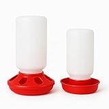 NZJWZS Baby Chick Feeder and Waterer Set...