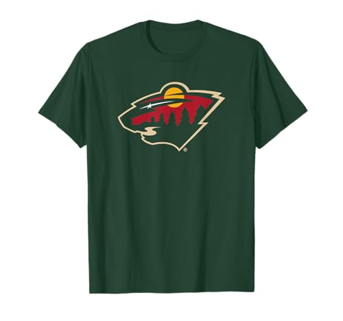 Minnesota Wild Icon Green Officially Licensed T-Shirt