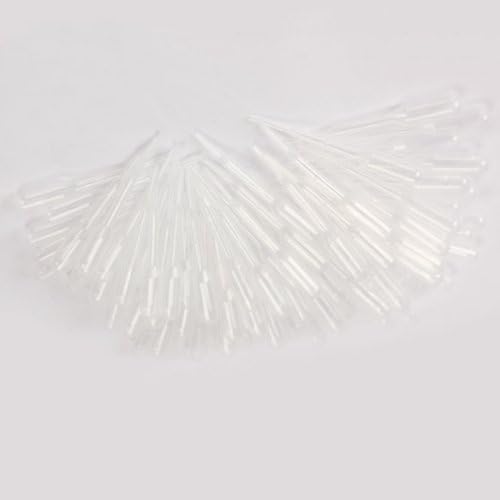 Vktech 100PCS 0.2ml Graduated Pipettes Dropper Polyethylene